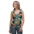 Vibrant Floral Garden Tank Top