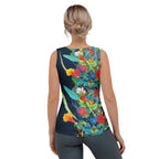 Vibrant Floral Garden Tank Top