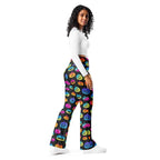Vibrant Jack O'Lanterns Flare Leggings