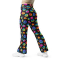 Vibrant Jack O'Lanterns Flare Leggings