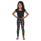 Vibrant Jack O'Lanterns Kid's Leggings
