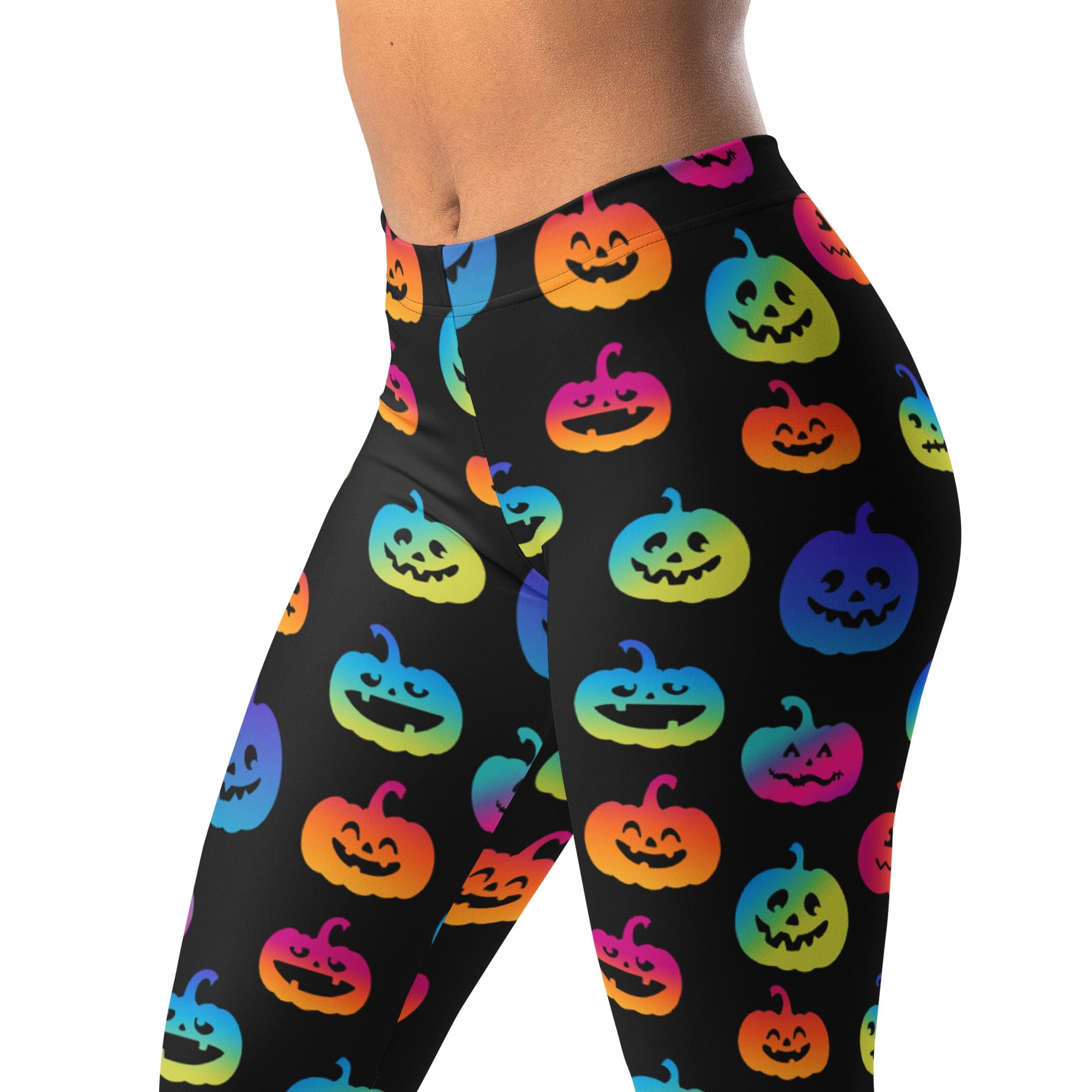 Vibrant Jack O'Lanterns Leggings