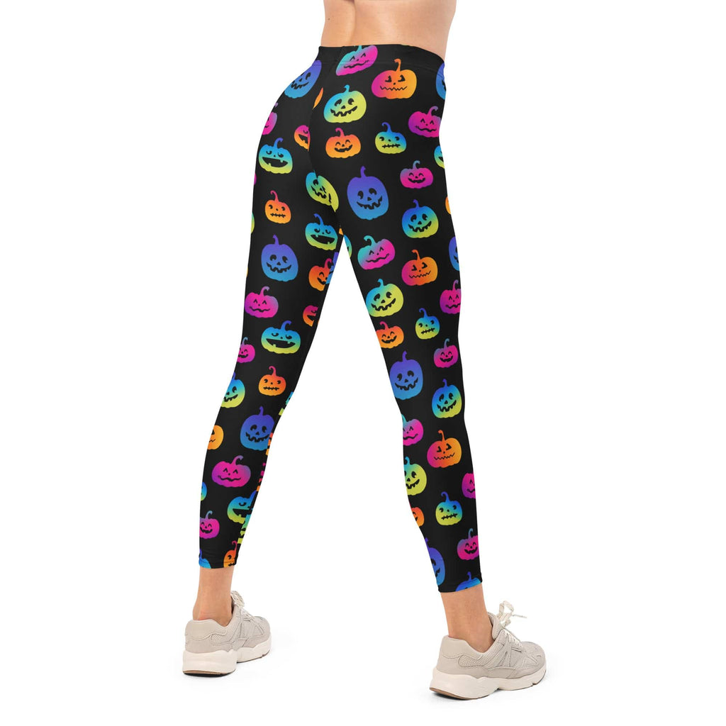 Vibrant Jack O'Lanterns Leggings