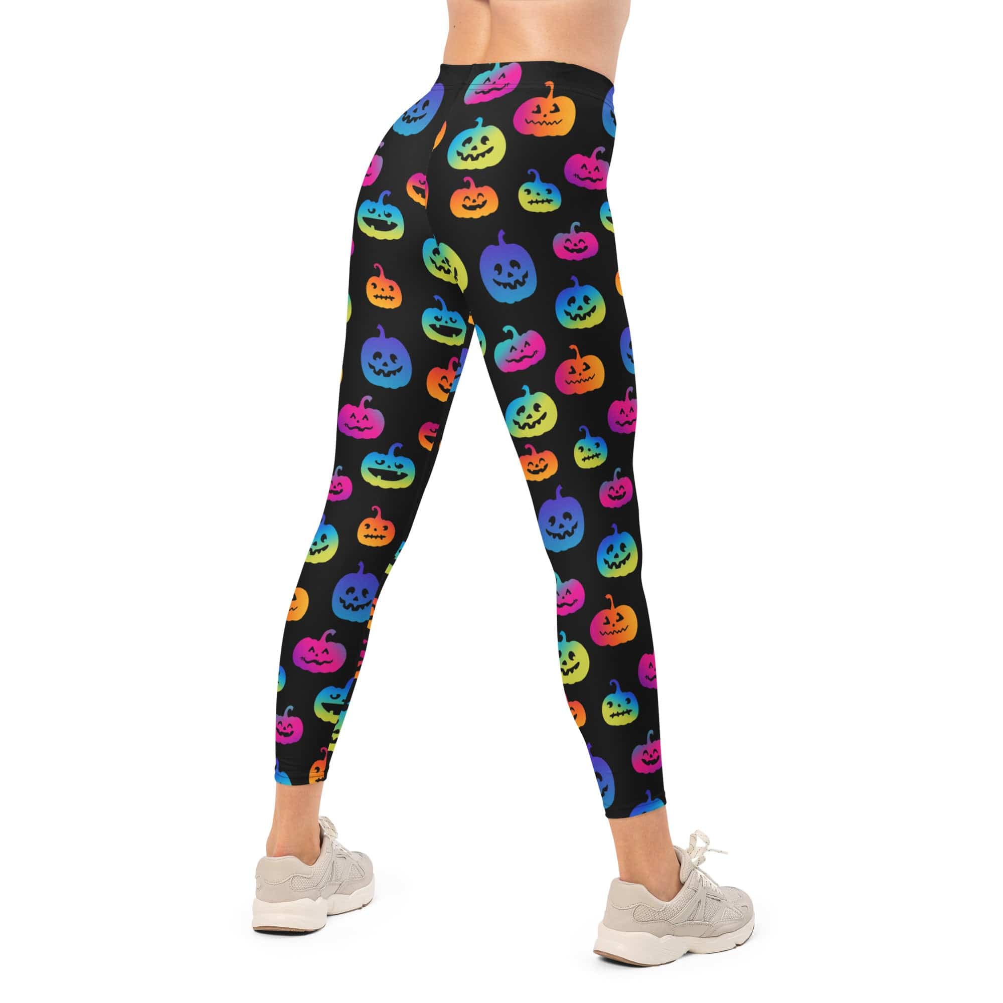 Vibrant Jack O'Lanterns Leggings