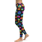Vibrant Jack O'Lanterns Leggings