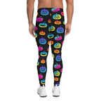 Vibrant Jack O'Lanterns Men's Leggings