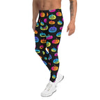 Vibrant Jack O'Lanterns Men's Leggings
