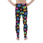 Vibrant Jack O'Lanterns Men's Leggings