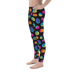 Vibrant Jack O'Lanterns Men's Leggings