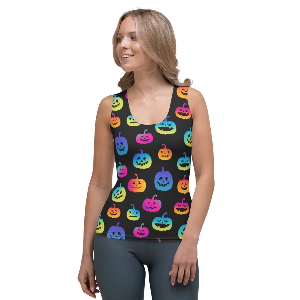 Vibrant Jack O'Lanterns Tank Top