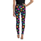 Vibrant Jack O'Lanterns Youth Leggings
