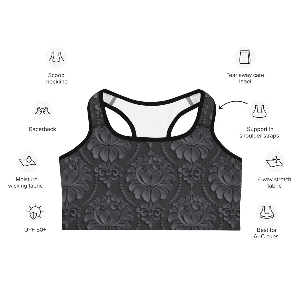 Victorian Mystique Sports Bra