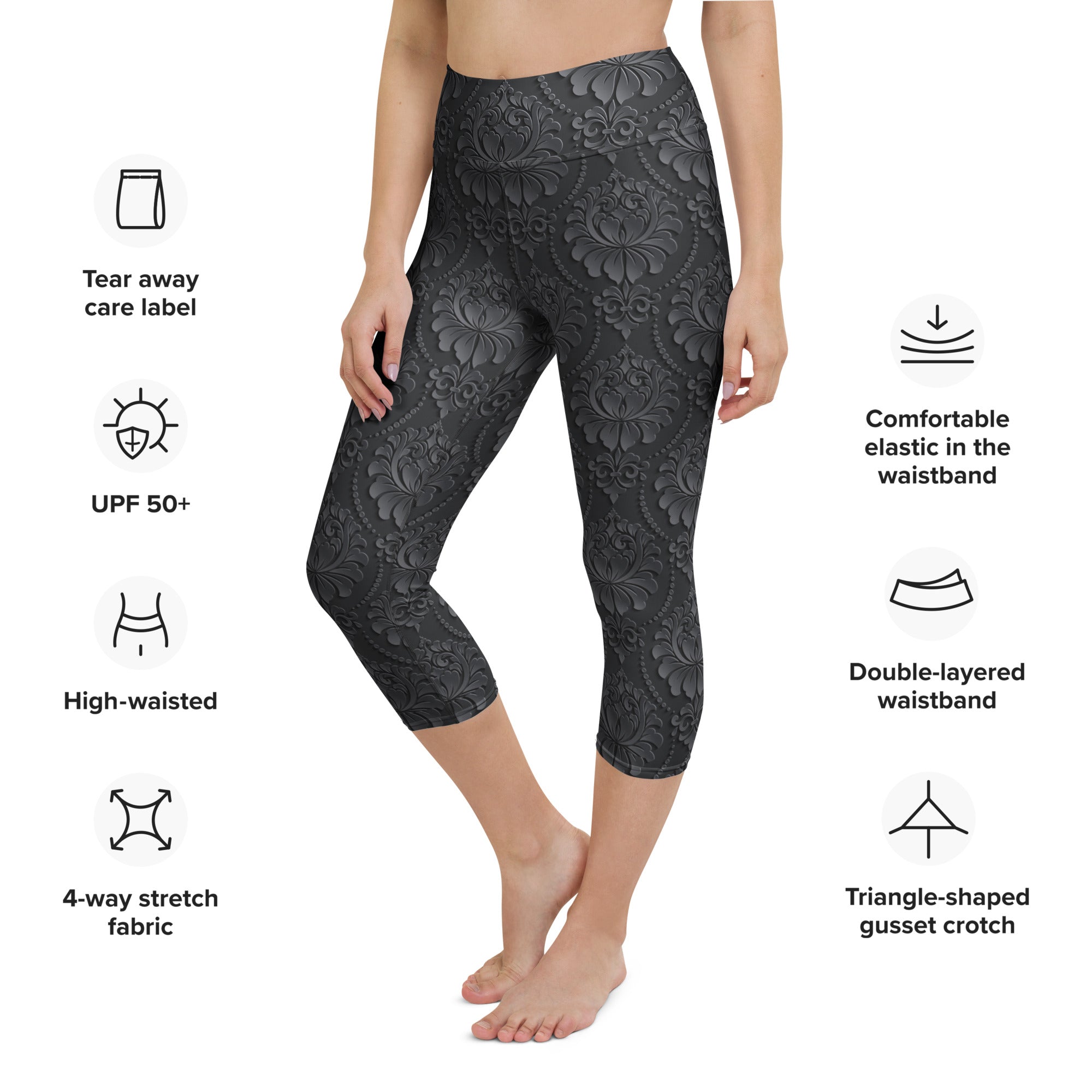 Victorian Mystique Yoga Capris
