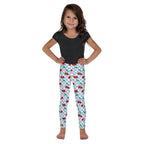 Vintage Cherry Checkered Kid's Leggings