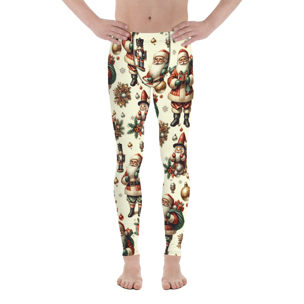 Vintage Christmas Men's Leggings