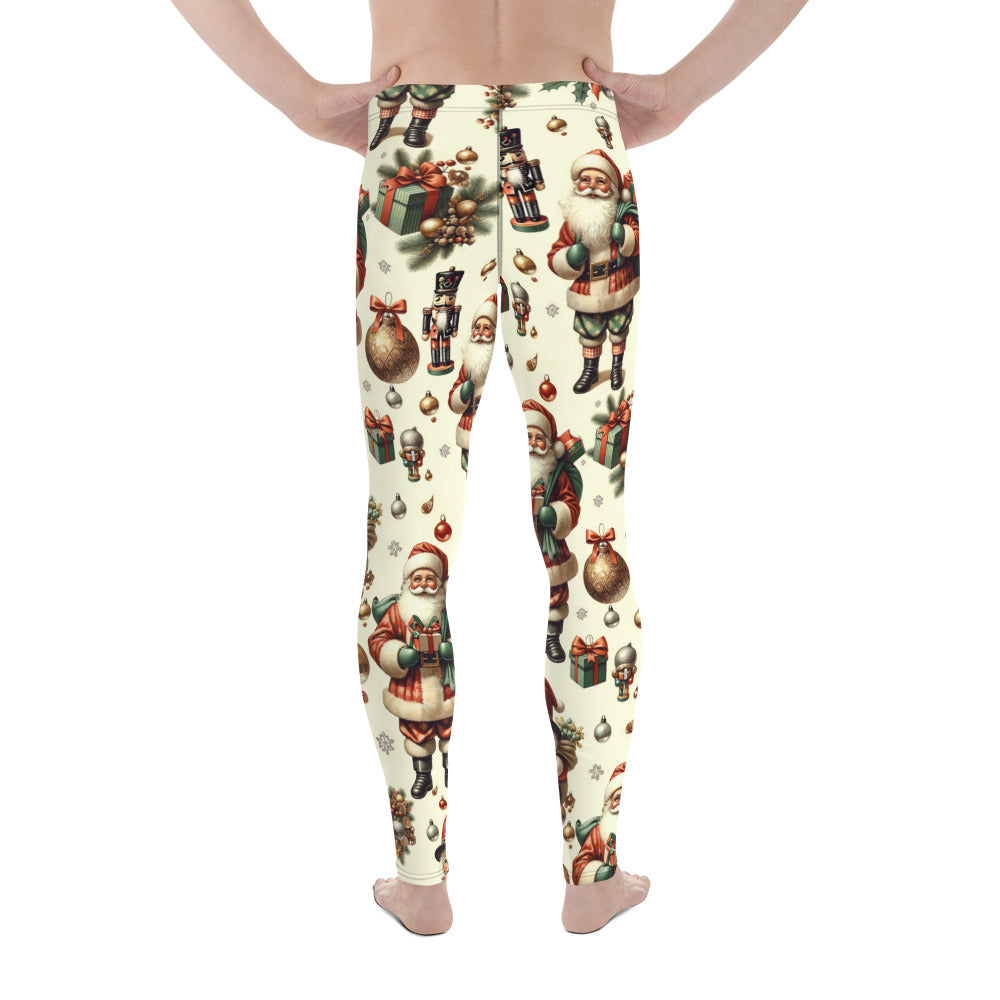 Vintage Christmas Men's Leggings