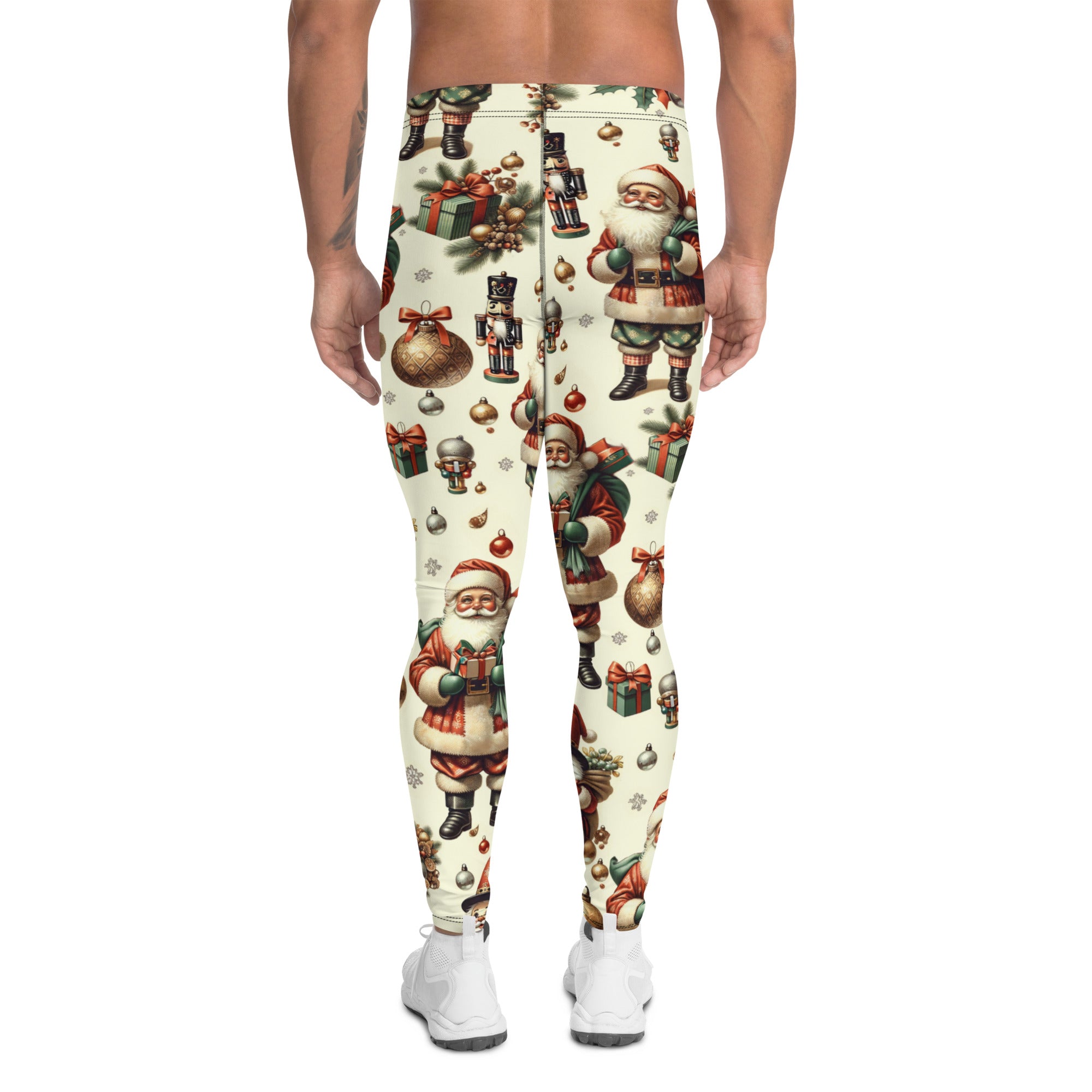 Vintage Christmas Men's Leggings