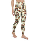 Vintage Christmas Yoga Leggings