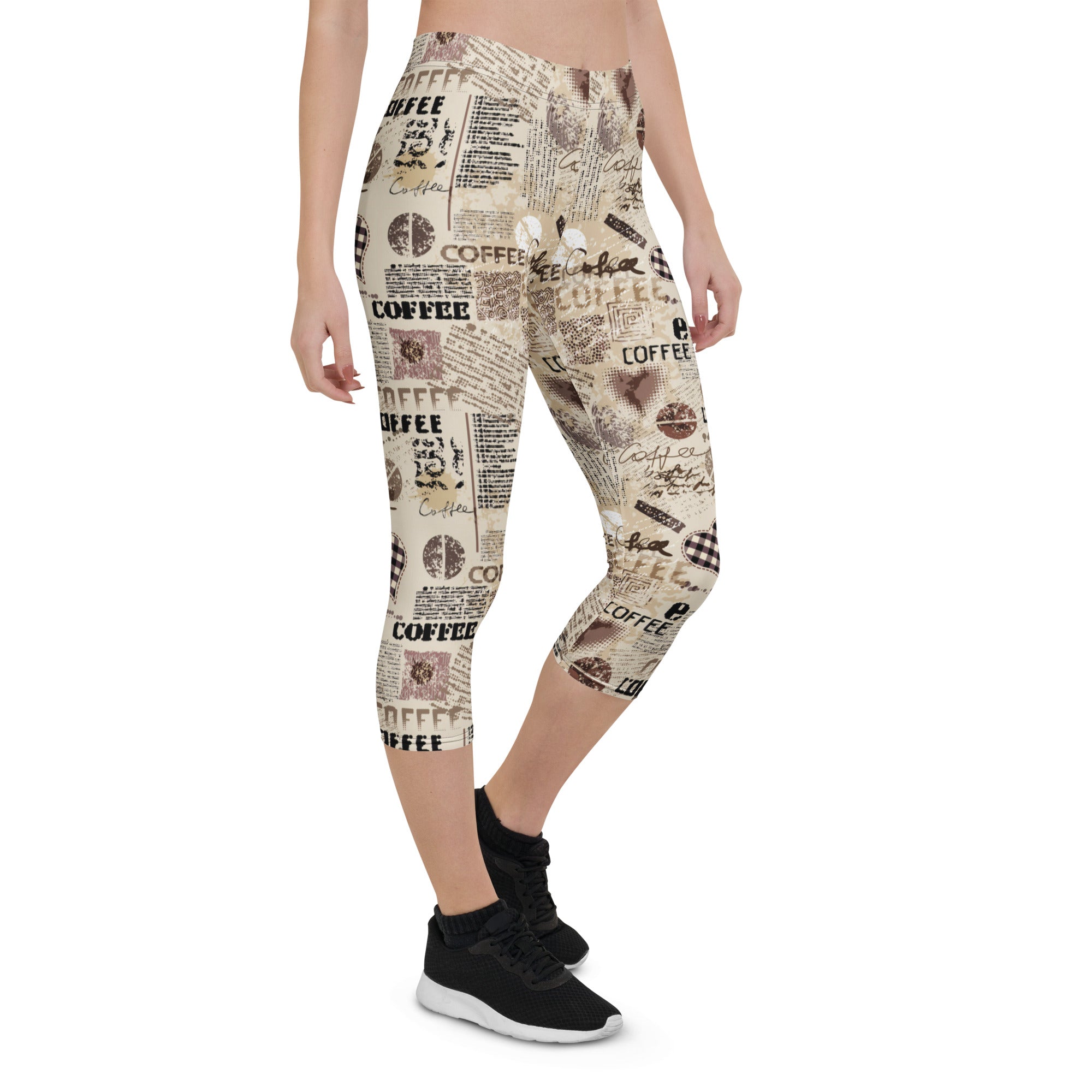 Vintage Coffee Capris