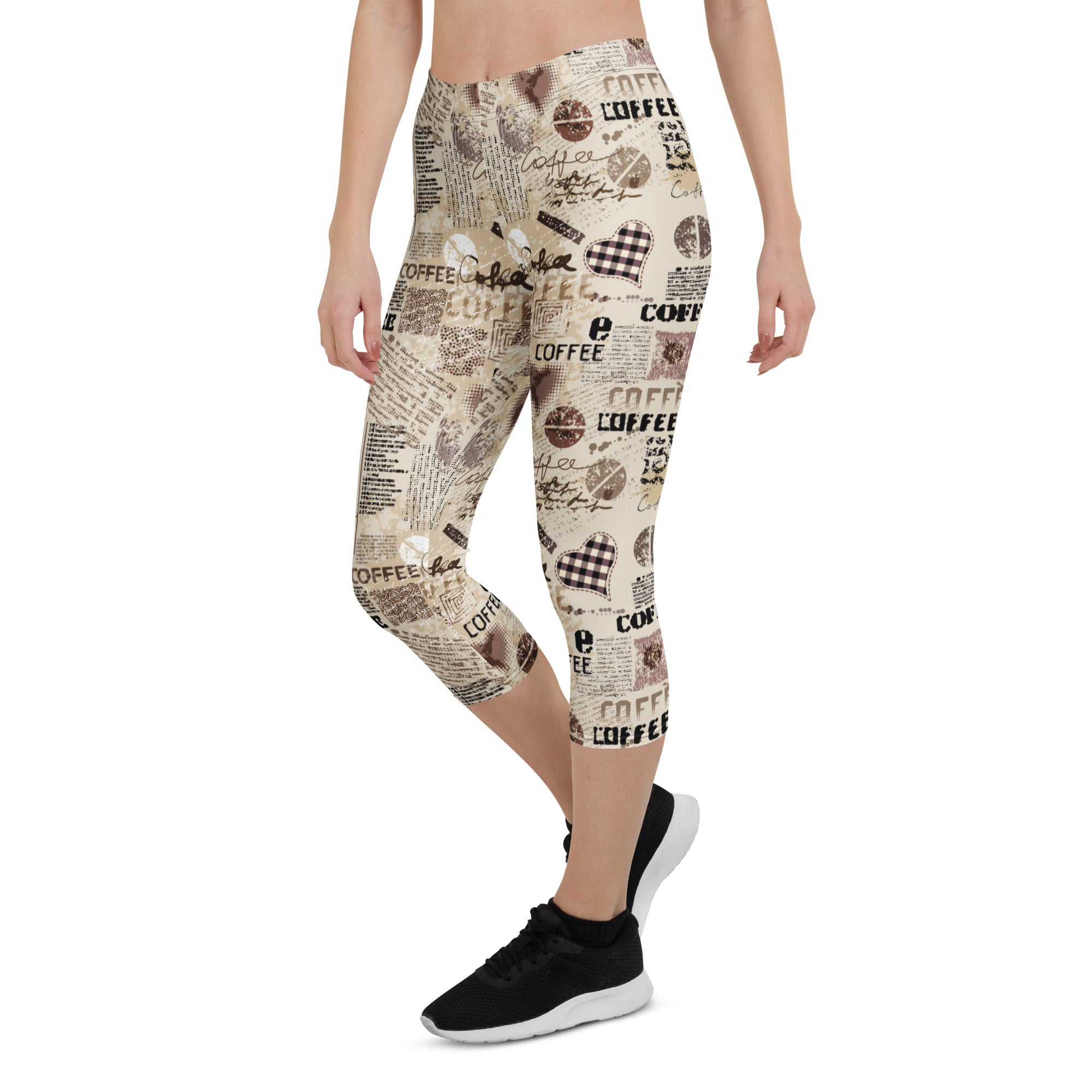 Vintage Coffee Capris