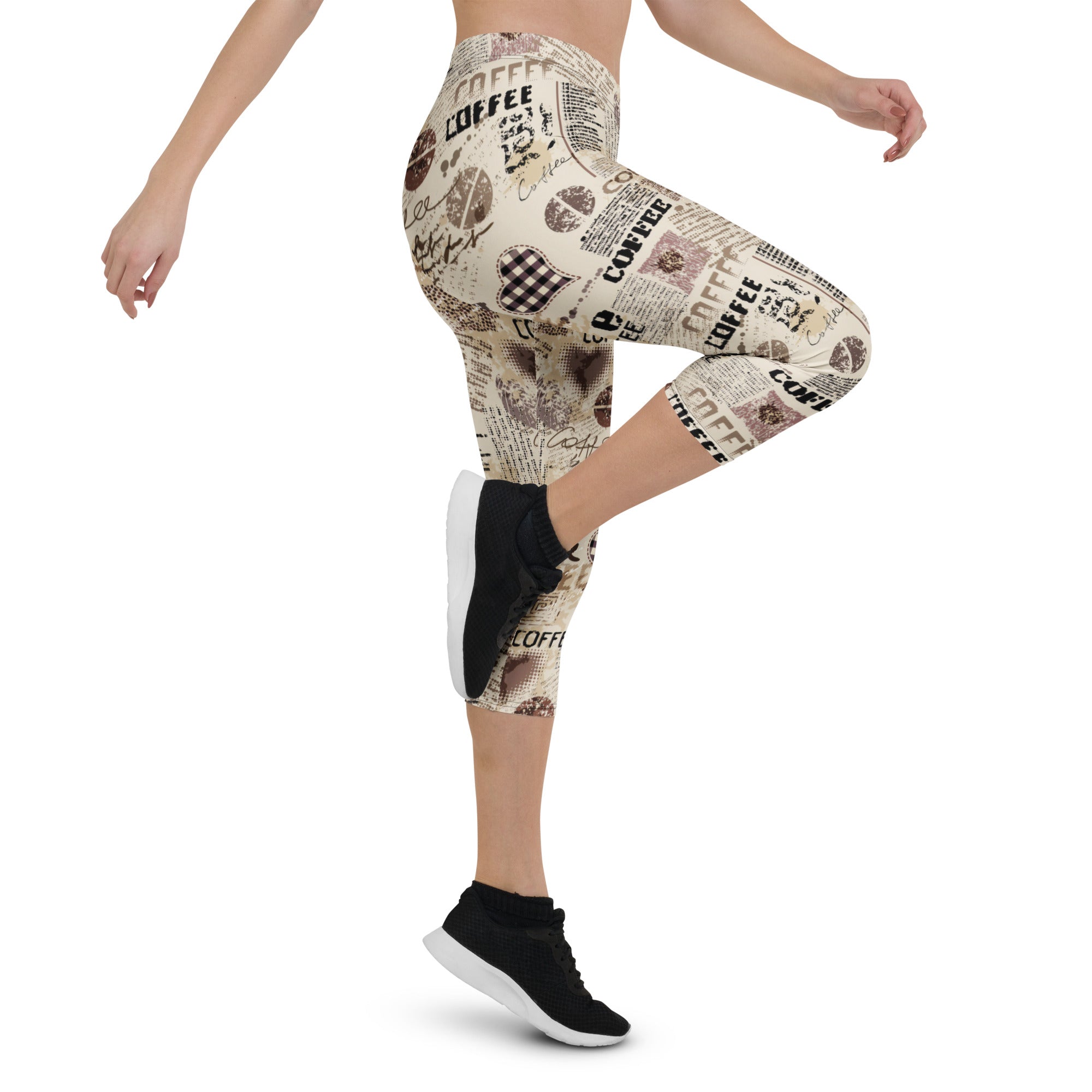 Vintage Coffee Capris