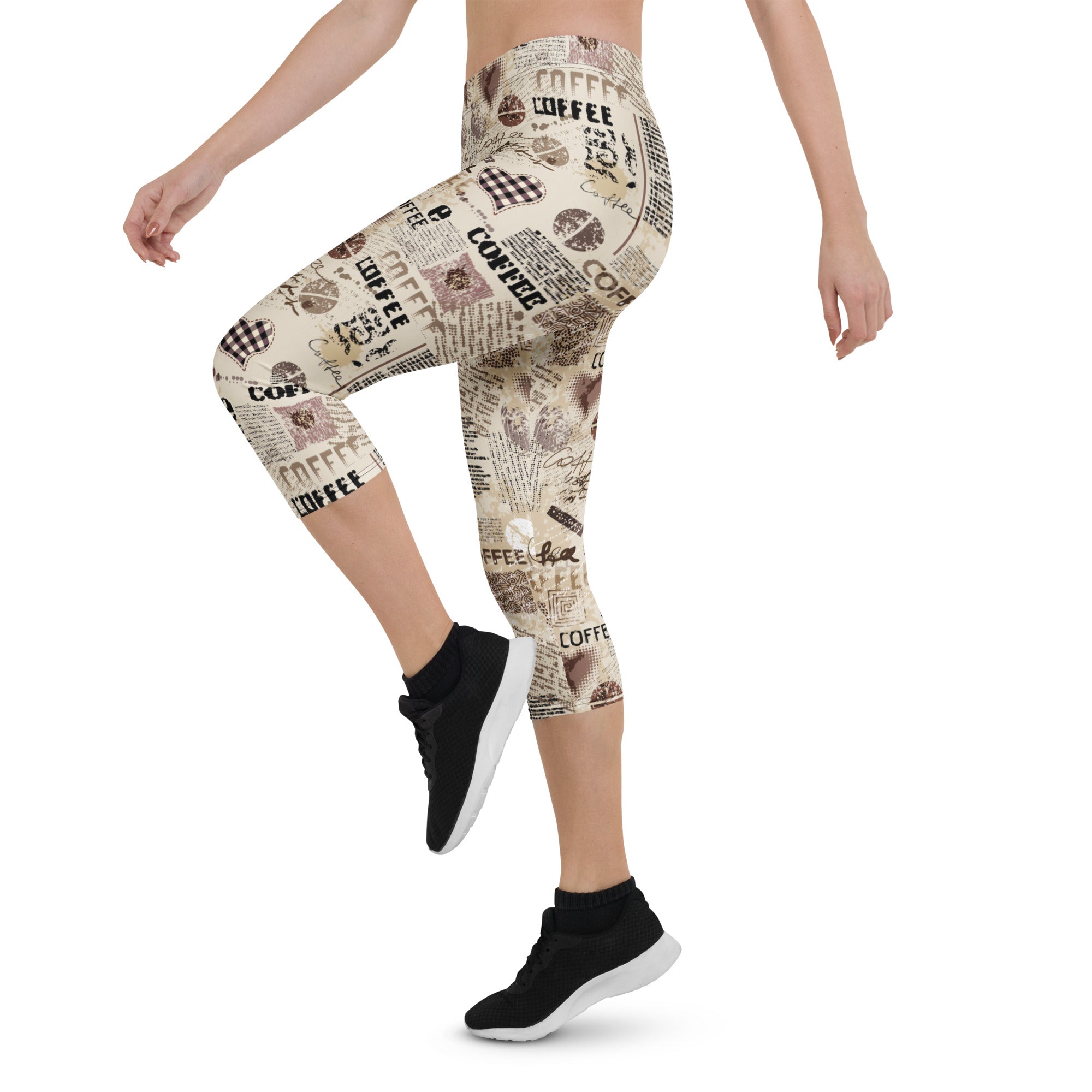 Vintage Coffee Capris