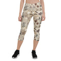 Vintage Coffee Capris