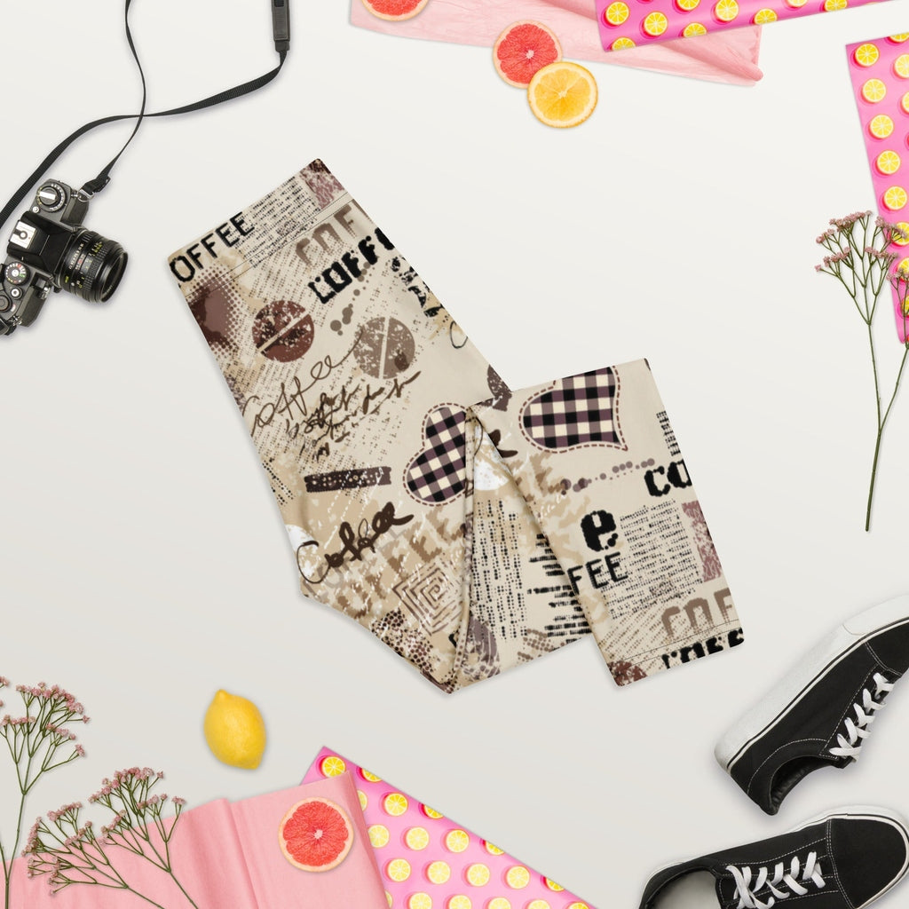 Vintage Coffee Capris