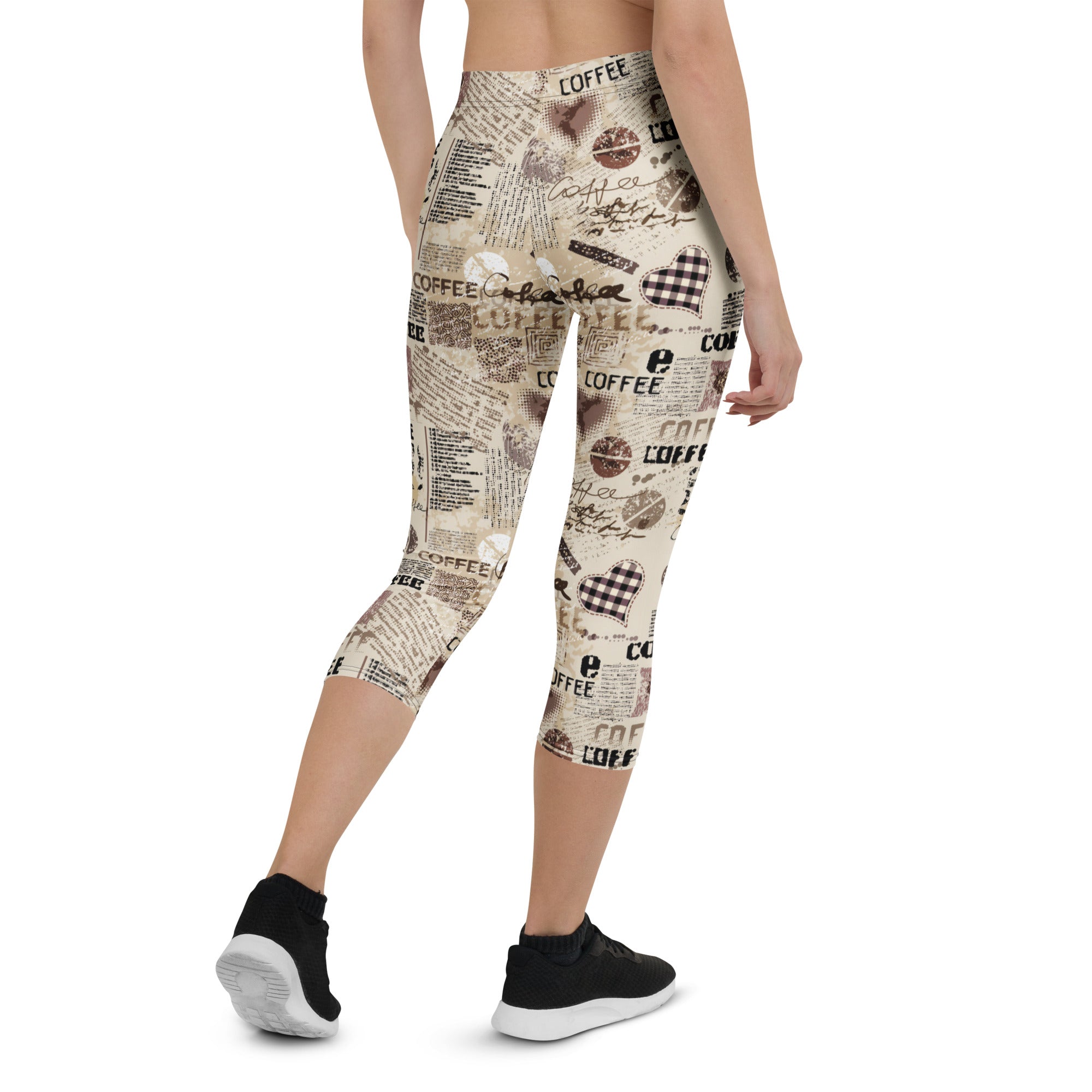 Vintage Coffee Capris