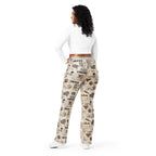 Vintage Coffee Flare Leggings