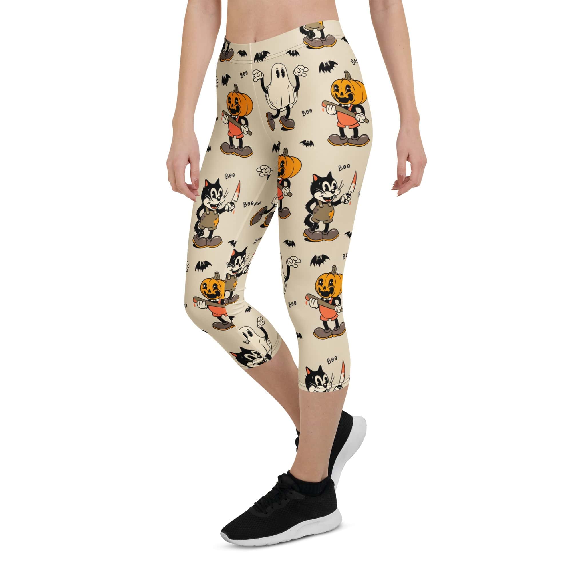 Vintage Halloween Toons Capris