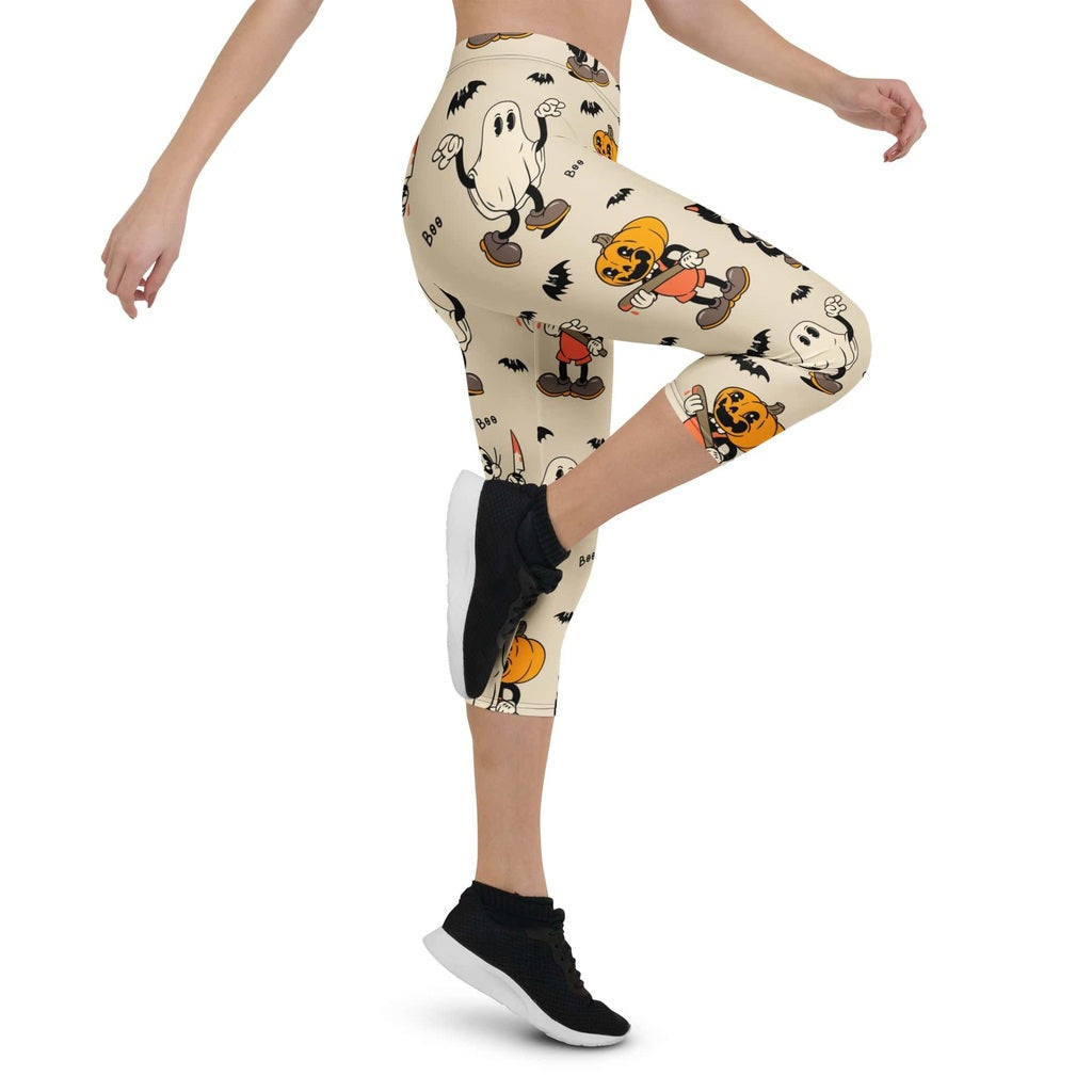 Vintage Halloween Toons Capris