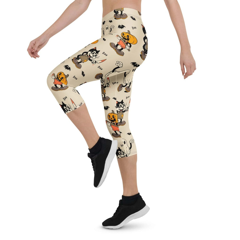 Vintage Halloween Toons Capris