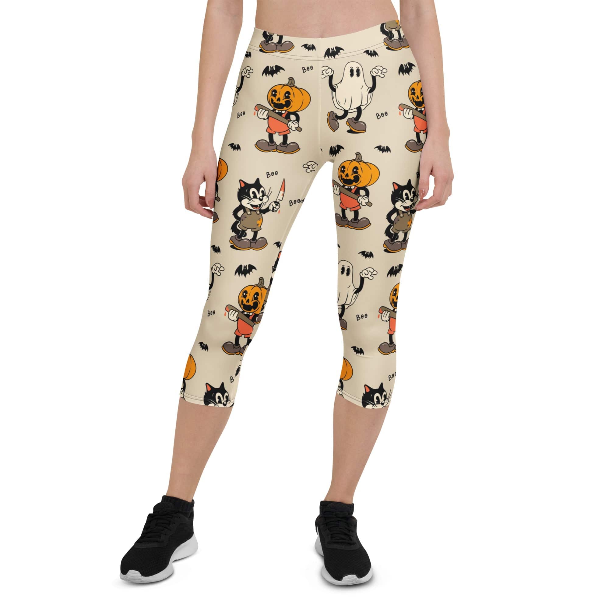 Vintage Halloween Toons Capris