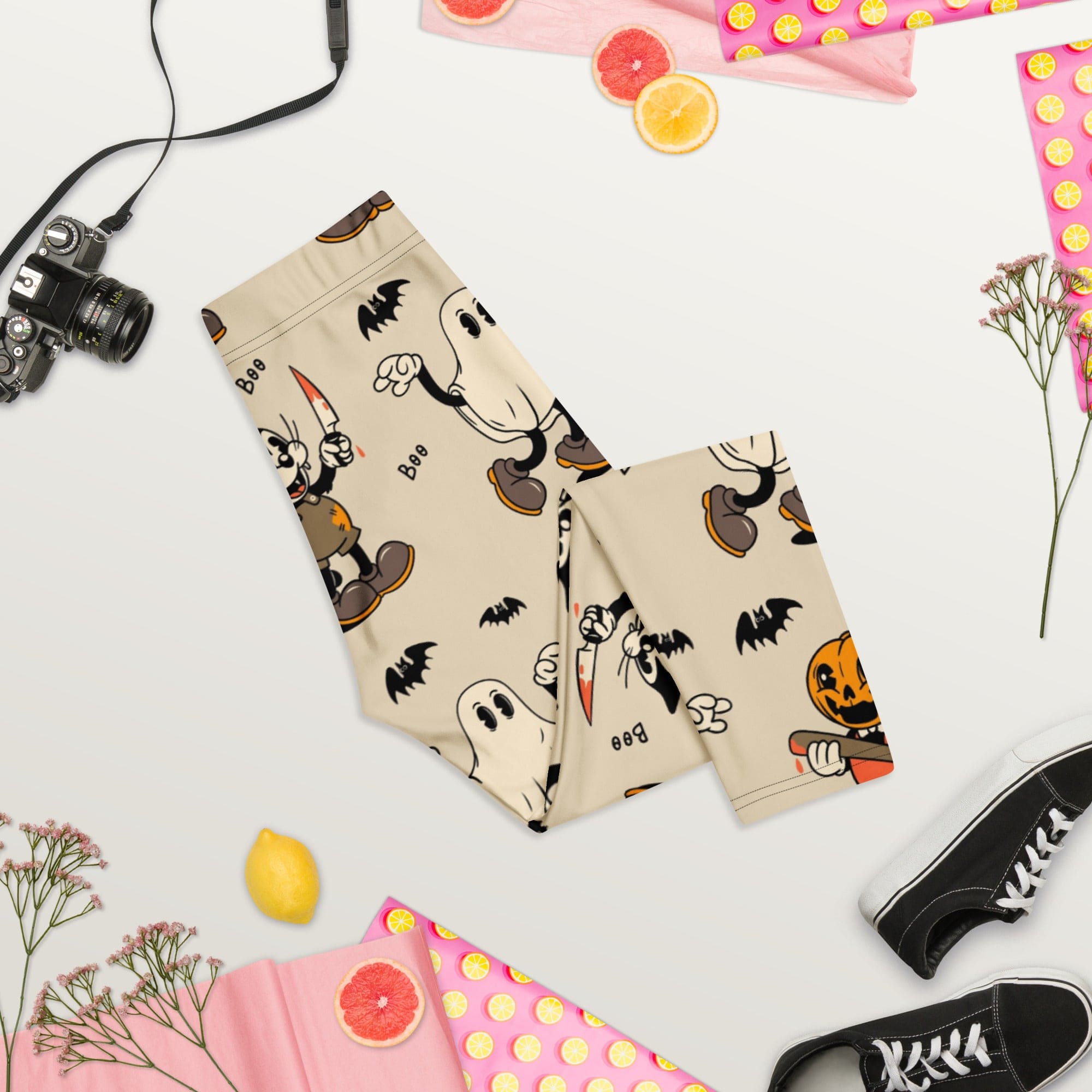 Vintage Halloween Toons Capris