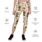 Vintage Halloween Toons Capris