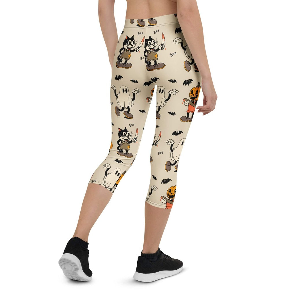 Vintage Halloween Toons Capris