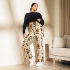 Vintage Halloween Toons Flare Leggings