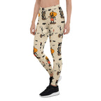 Vintage Halloween Toons Leggings