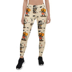 Vintage Halloween Toons Leggings