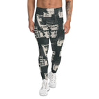 Vintage Newspaper Men's Leggings