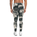 Vintage Newspaper Men's Leggings
