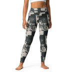 Vintage Newspaper Yoga Leggings