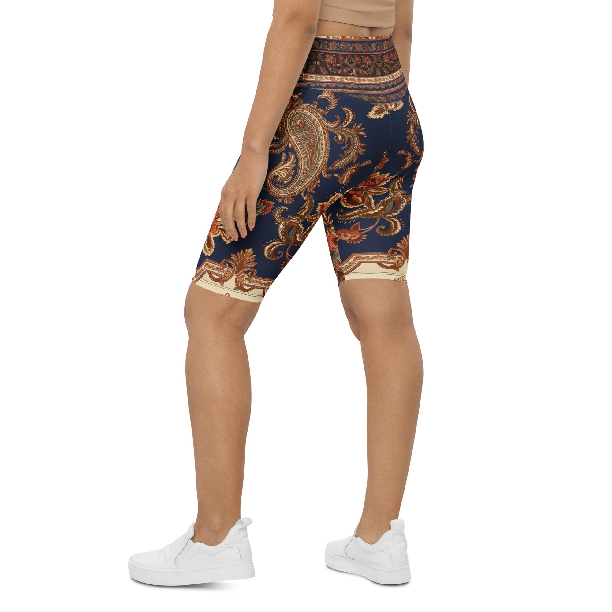 Vintage Riviera Biker Shorts