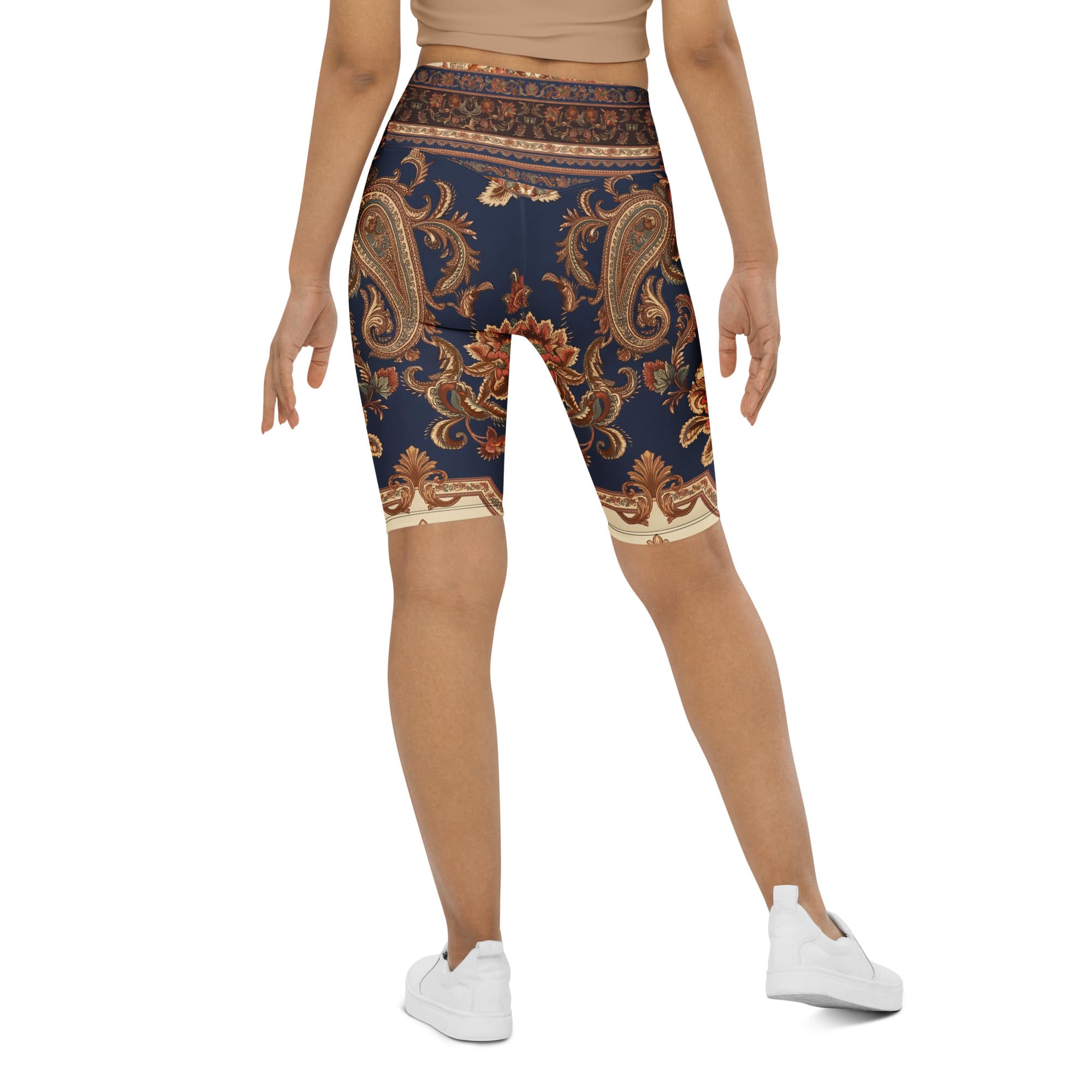 Vintage Riviera Biker Shorts