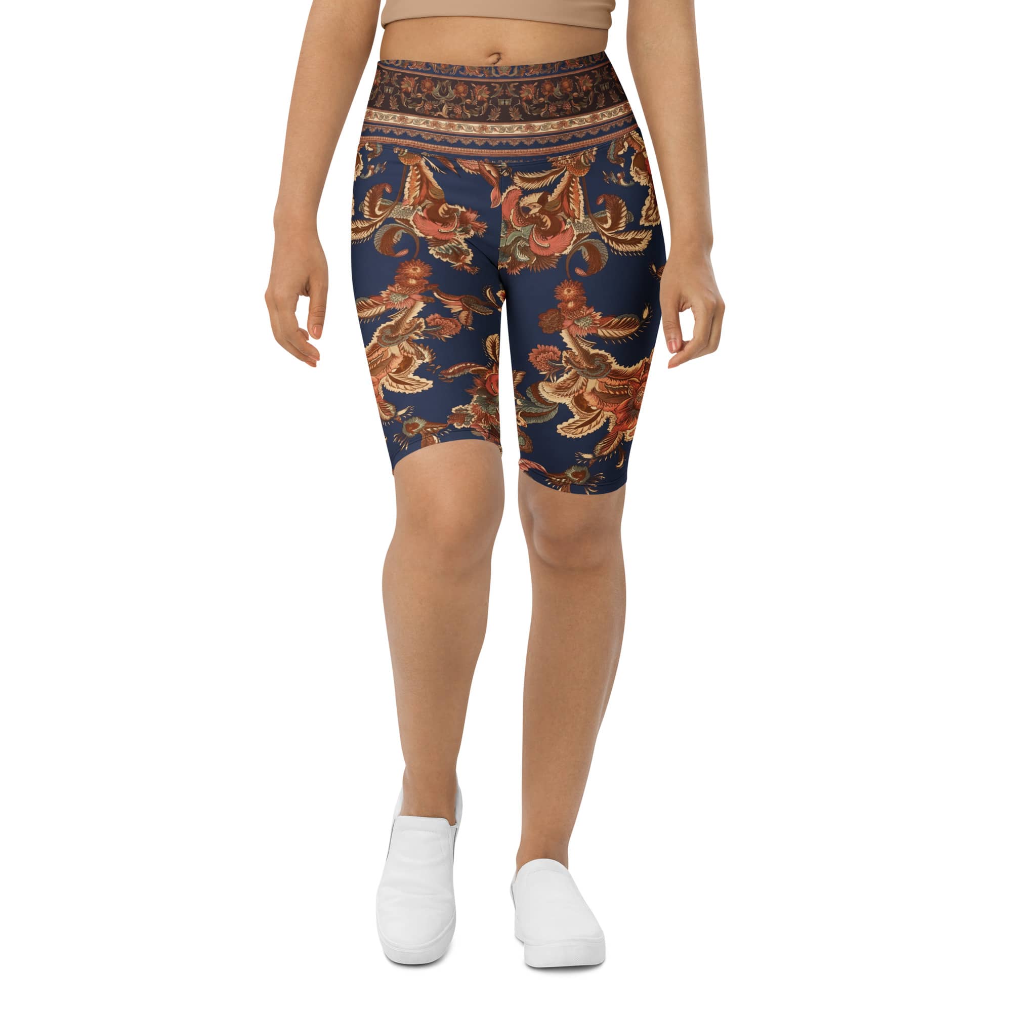 Vintage Riviera Biker Shorts