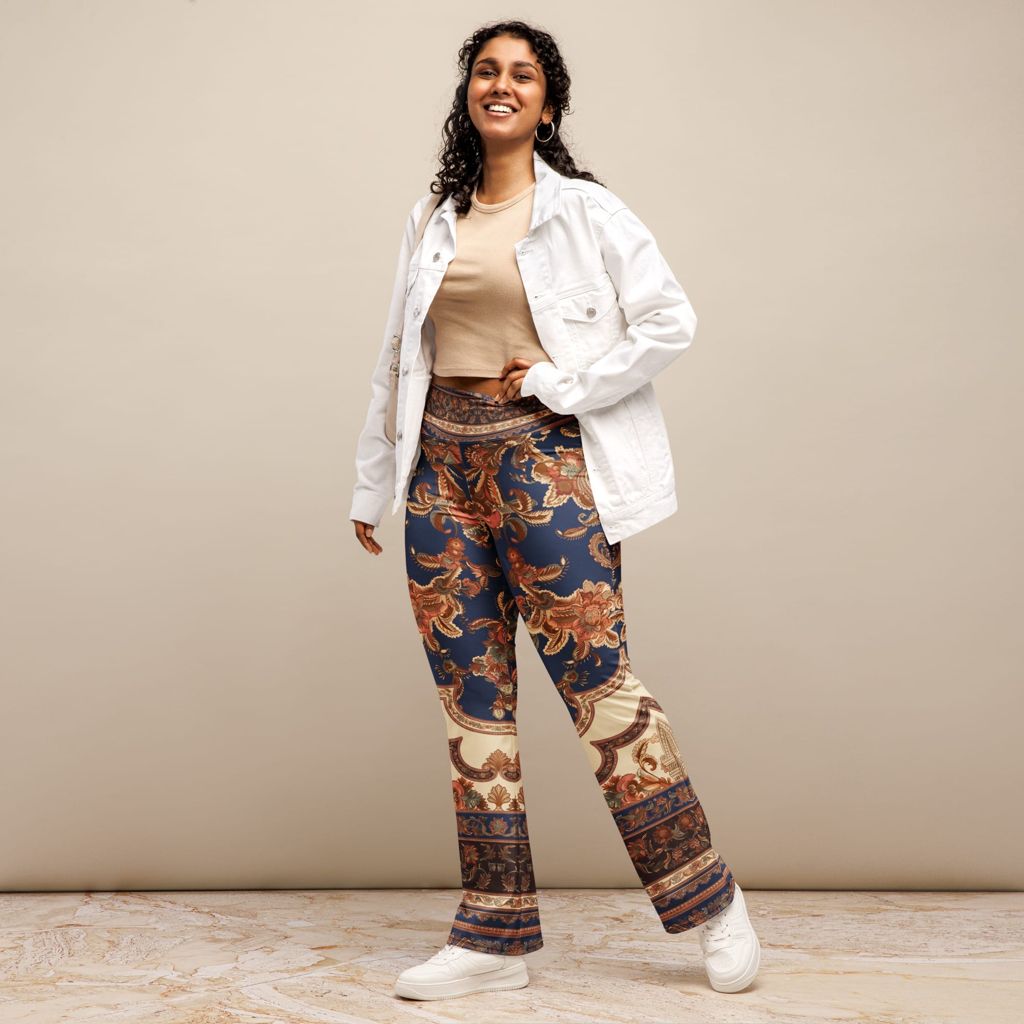Vintage Riviera Flare Leggings