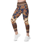 Vintage Riviera Leggings With Pockets