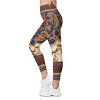 Vintage Riviera Leggings With Pockets