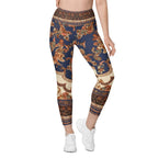 Vintage Riviera Leggings With Pockets